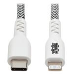 Tripplite Kabel USB-C 2.0 / Lightning, s LED diodou, MFi, (Samec/Samec), odolný kabel, 3.05m M102-010-HD