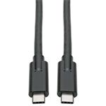 Tripplite Kabel USB-C (Samec/Samec), USB 3.1, Gen 1 (5Gb/s), 5A, kompatibilní Thunderbolt 3, 1.83m U420-006-5A