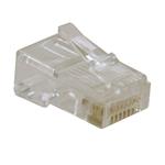 Tripplite Konektor RJ45 pro Cat5e kabely, plné / slaněné vodiče, 10ks balení N030-010