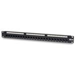 Tripplite Patch panel průchozí pro montáž do racku 1U, 24x Cat6/Cat5, RJ45 Ethernet N254-024