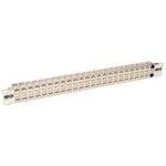 Tripplite Patch panel průchozí STP stíněný pro montáž do racku 1U, 48x Cat6a, RJ45 Ethernet N254-048-SH-6A