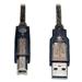 Tripplite Prodlužovací kabel aktivní USB-A, USB-B 2.0 s opakovačem (Samec/Samec), 7.62m U042-025