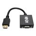 Tripplite Video adaptér HDMI / VGA + zvuk, pro počítače, (Samec/Samice), 15.2cm P131-06N