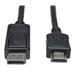 Tripplite Video kabel DisplayPort / HDMI (Samec/Samec), 3.1m P582-010