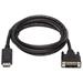 Tripplite Video kabel DisplayPort s aretací / DVI Single Link (Samec/Samec), 1.8m P581-006