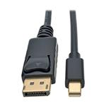 Tripplite Video kabel Mini DisplayPort / DisplayPort (Samec/Samec), 4K 60Hz, černá, 1.8m P583-006-BK