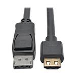 TrippliteVideo kabel aktivní adaptér DisplayPort1.2/HDMI uchop.konektor4K60Hz HDCP(Samec/Samec),1.8m P582-006-HD-V2A