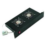 Triton RAB-CH-X01-A1 - Větrání skříně - s 2 chladicí ventilátory, termostat - AC 220 V - RAL 9005 -