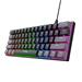 TRUST GXT867 ACIRA 60% MINI GAMING KEYBOARD US 24882