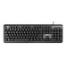 TRUST klávesnice Ody Wired Keyboard, US 24507