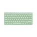 TRUST LYRA COMPACT WIRELESS KEYBOARD US zelená 25096