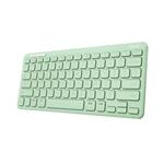 TRUST LYRA COMPACT WIRELESS KEYBOARD US zelená 25096