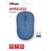 TRUST myš Yvi Fabric Wireless Mouse - blue 373092