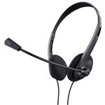 TRUST sluchátka s mikrofonem BASICS Chat Headset 24659