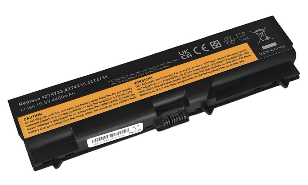 TRX baterie Lenovo/ IBM/ 5200 mAh/ pro ThinkPad L430/ T430/ T530/ W530/ neoriginální TRX-45N1001