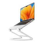 TwelveSouth stojan Curve Flex pre MacBook - White Aluminium TS-2202