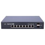 Ubiquiti EdgeSwitch 8 - Přepínač - L3 - řízený - 8 x 10/100/1000 (PoE+) + 2 x gigabitů SFP - Lze mo ES-8-150W