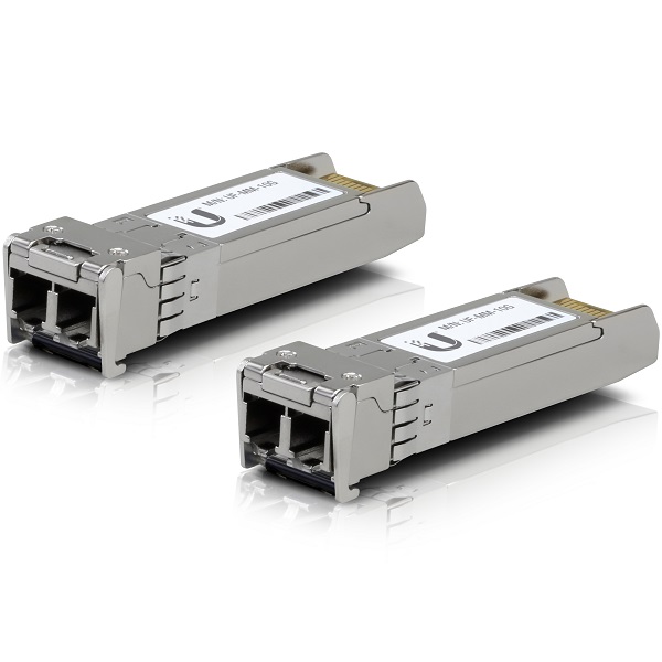 Ubiquiti U Fiber Multi-Mode - Transceiver modul SFP (mini-GBIC) - 10 GigE (balení 2) UF-MM-10G