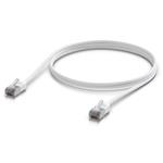 Ubiquiti UniFi Premium Patch Cable Outdoor 1m - Patch kabel, venkovní, Cat6A, bílý, 1m UACC-Cable-Patch-Outdoor-C6A-