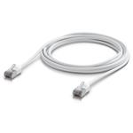 Ubiquiti UniFi Premium Patch Cable Outdoor 3m - Patch kabel, venkovní, Cat6A, bílý, 3m UACC-Cable-Patch-Outdoor-C6A-