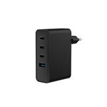 Univerzální USB nabíječka Natec GaN 100W, 3X USB-C, 1X USB-A, Černá NUC-2234