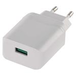 Univerzálny USB adaptér QUICK do siete 3A (18W) max. 8592920117415