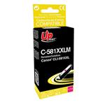 UPrint kompatibil. ink s CLI-581M XXL, magenta, 11,7ml, C-581XXLM, very high capacity, pre Canon PI