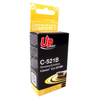 UPrint kompatibil ink s CLI521BK, black, 10,5ml, C-521B, pre Canon iP3600, iP4600, MP620, MP630, MP