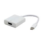 USB (3.1) Adaptér, USB C (3.1) M-HDMI F, 0, biely, 4K2K@30Hz KAU3CHXS01