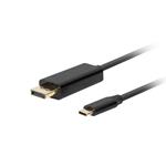 USB-C(M)->DisplayPort(M) kabel 1,8m 4K 60Hz černá CA-CMDP-10CU-0018-BK