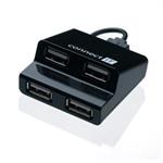 USB hub Connect IT 4 porty STEP - černý CI-108