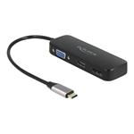 USB Type-C Adapter zu VGA/HDMI/Disp, USB Type-C Adapter zu VGA/HDMI/Disp 64156