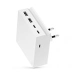 USBePower Hide PD 57W 5-in-1 wall charger - White HIDEPDWL_EUWH