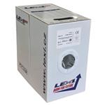 UTP kabel LEXI-Net Cat5E, drát, PVC, bílý, 305m, box KLEXI65504A-W