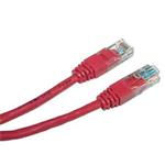 UTP patchcord, Cat.6, RJ45 M-3m, netienený, červený, economy KB036RNS01