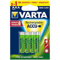 Varta Accu AAA 3+1x R2U 800 mAh VAR 56703 3+1