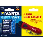 Varta High Energy 4xAA/AAA + Mini LED Light VAR HE 4+4+1