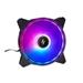 Ventilátor CHIEFTEC RGB NF-3012-RGB, 120x120x25 mm, s 3pinovým/ 4pinovým konektorom