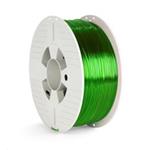 VERBATIM 3D Printer Filament PET-G 1.75mm ,327m, 1000g green transparent 55057