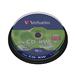 Verbatim 43480, DataLife PLUS, 10-pack, 700 Advanced Serl, 8-12x, 80min., CD-RW, 12cm, Scratch Resi