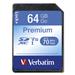 VERBATIM 44024 SDXC 64GB class 10 0023942440246