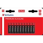 VERBATIM AAA Alkalická Baterie 20 Pack / LR03 49876