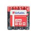 VERBATIM Alkalické baterie AAA, 4 Pack - Shrink, LR3