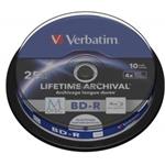 Verbatim BD-R, 25GB, cake box, 43825, 4X, 10-pack, pre archiváciu dát