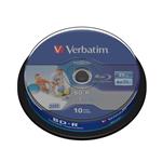 Verbatim BD-R SL, Hard Coat protective layer, 25GB, Pack Spindle, 43804, 6x, 10-pack, pre archiváci