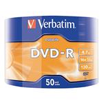 Verbatim DVD-R, 43791, DataLife, 50-pack, 4.7GB, 16x, 12cm, Matt Silver, cake box, pre archiváciu d