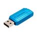 VERBATIM FLASH USB2.0 16GB HI-SPEED STORE'N'GO Pinstripe Caribbean Blue 49068