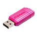 VERBATIM FLASH USB2.0 16GB HI-SPEED STORE'N'GO Pinstripe Hot Pink 49067