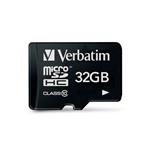 Verbatim Micro Secure Digital Card, 32GB, micro SDHC, 44013, UHS-I U1 (Class 10), bez adaptéra