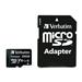 VERBATIM MicroSDXC karta 256GB Premium, U1 + adaptér 44087